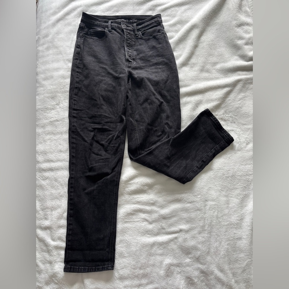 Old Navy Distressed Black Denim Pants